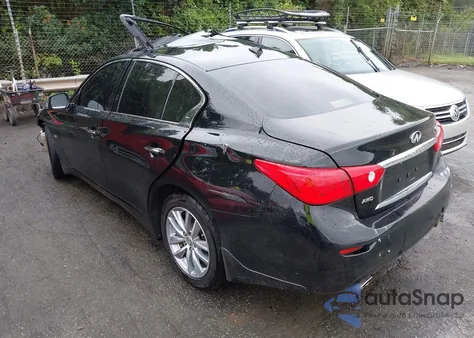 2017 Infiniti Q50 2.0T Premium from USA, damaged, VIN JN1CV7AR5HM681977